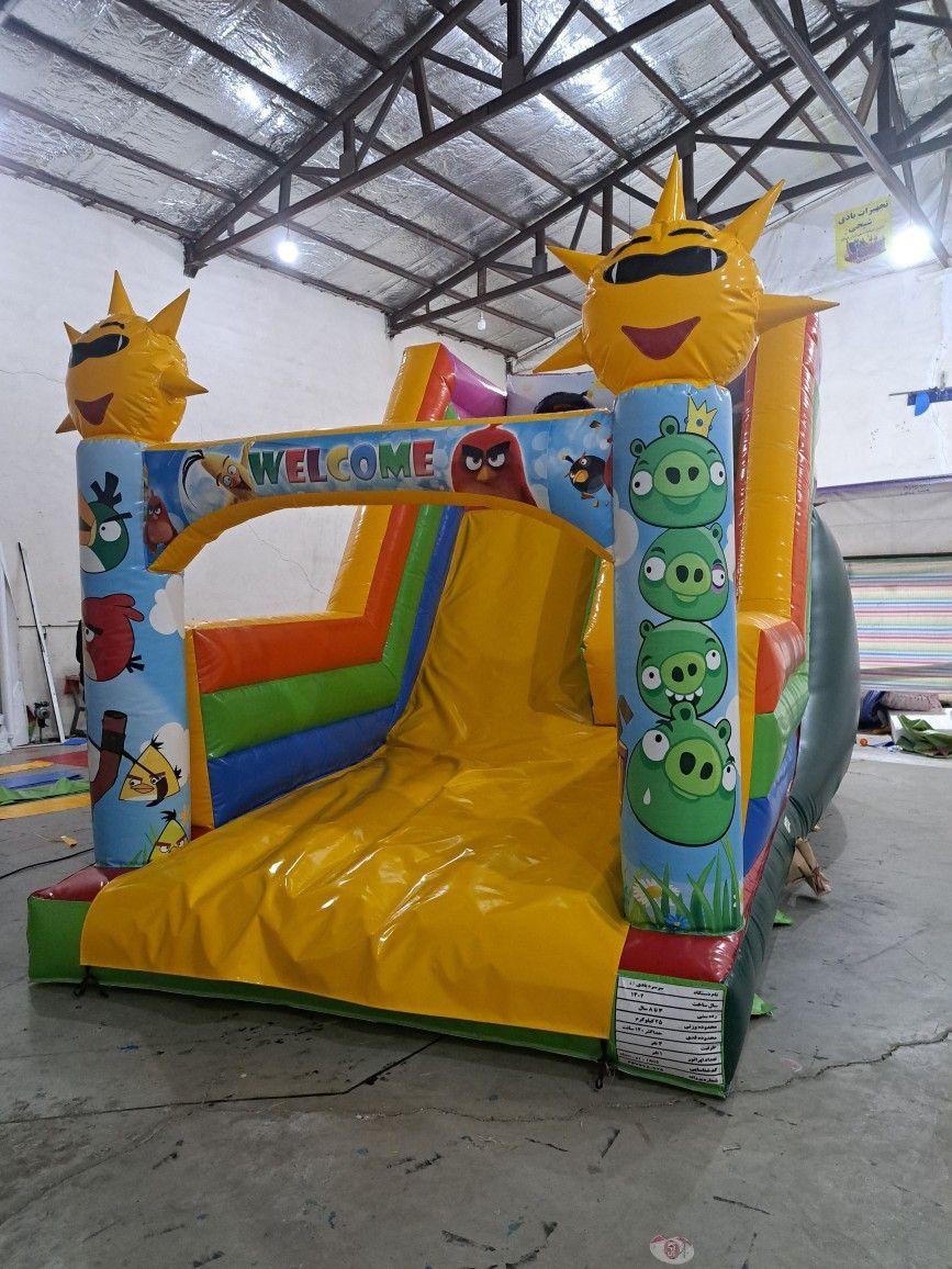 سرسره بادی طرح خورشید