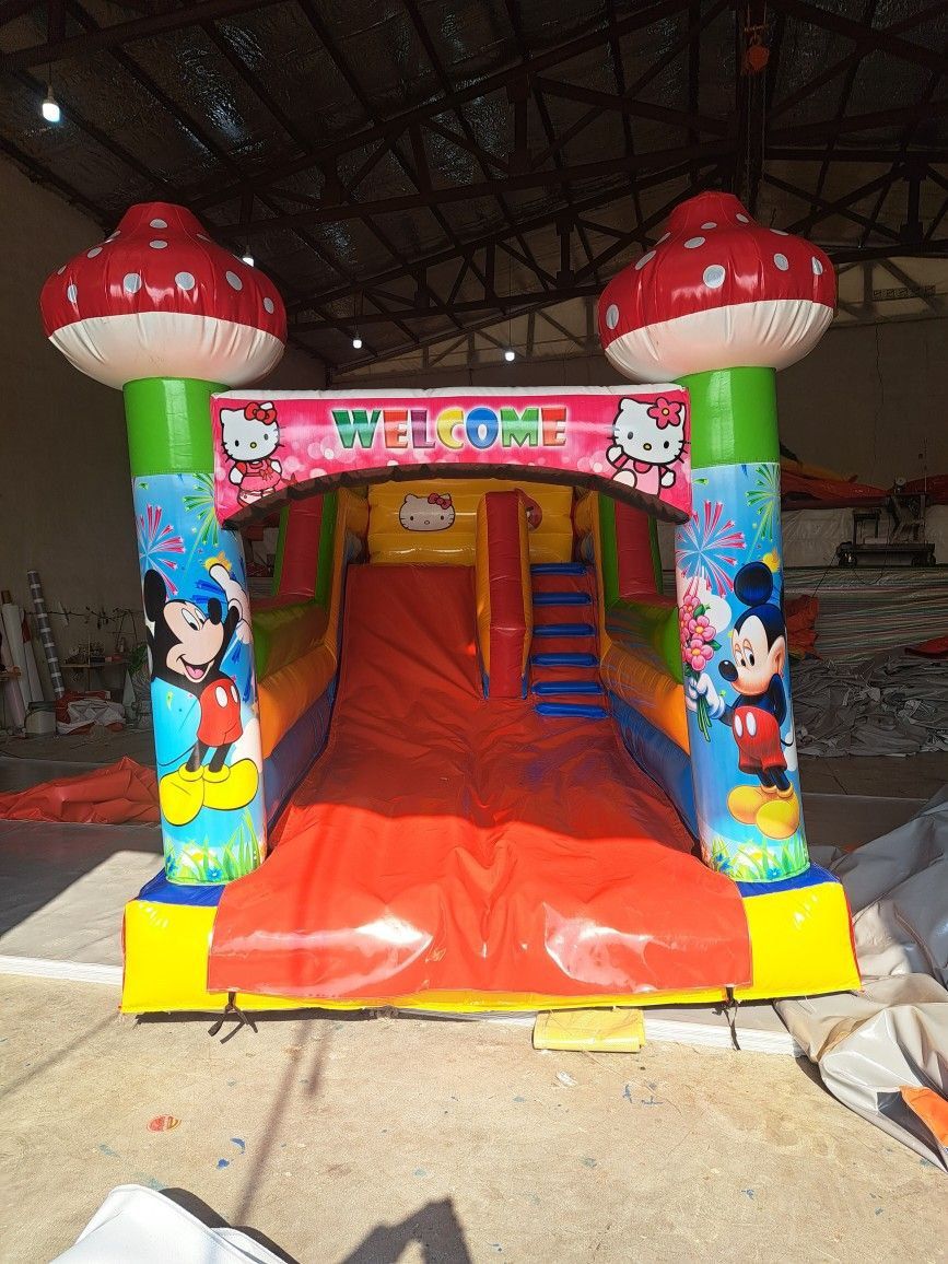 سرسره بادی طرح قارچ کودکان