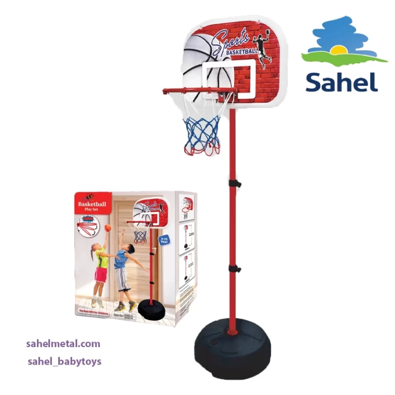 حلقه بسکتبال کودک پایه دار مناسب خانه بازی