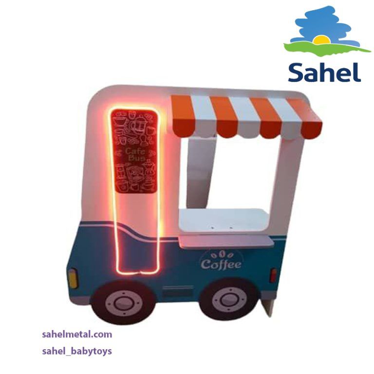 ماشین کافه سیار چوبی کودک مشاغل ساحل