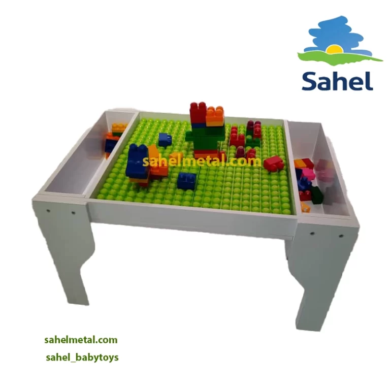 میز لگو چوبی کودک