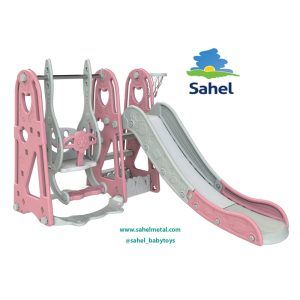 تاب سرسره هپی کودک خانگی محافظ دار