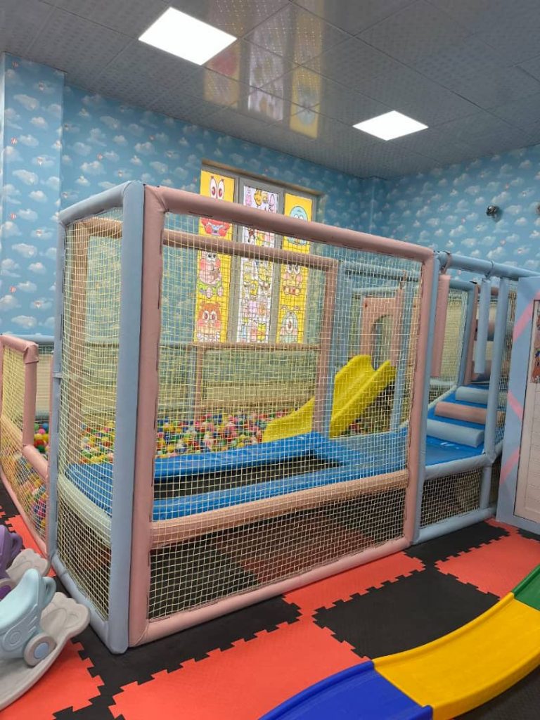 سافت پلی گراند کودک نصب شده در پروژه خانه بازی پاتریک 