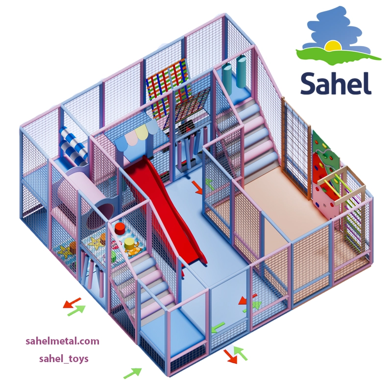 سافت پلی گراند 5 در 5 کودک ساحل