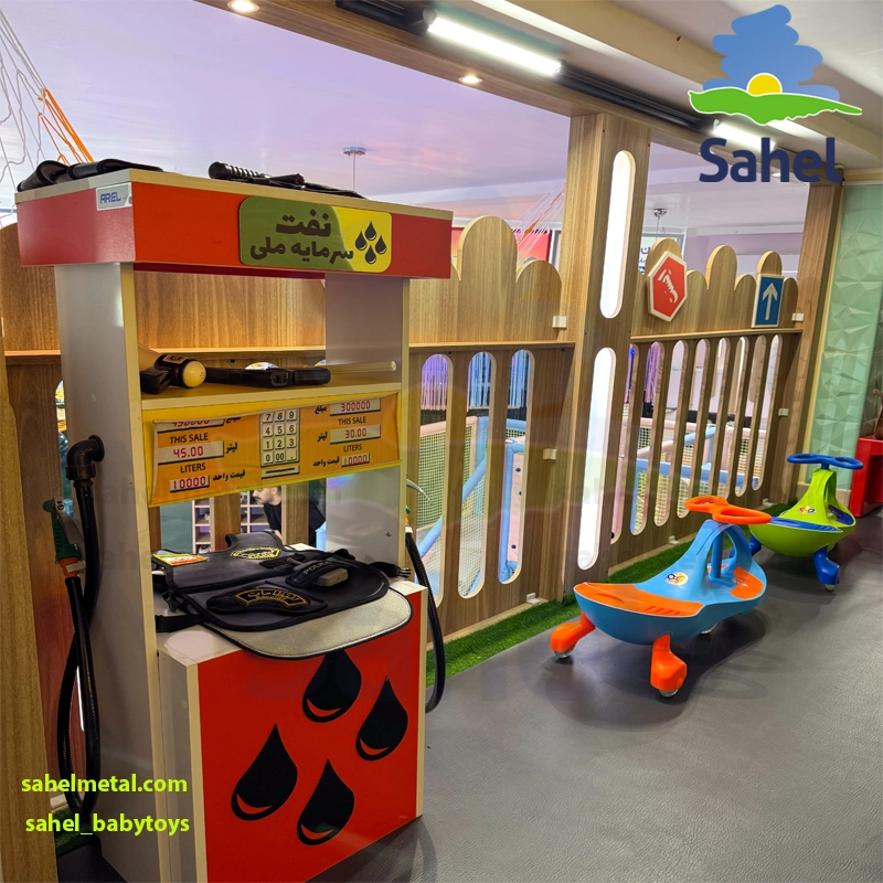 نمونه پروژه خانه بازی آب‌نبات پارک – گنبد کاووس