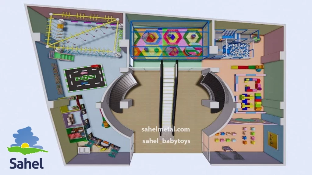 پروژه خانه بازی در کربلا توسط تیم ساحل پروژه خانه بازی در کربلا ، هدف کارفرما ایجاد یک مرکز تفریحی-آموزشی برای کودکان 2 تا 12 سال در شهر مقدس کربلا بود.