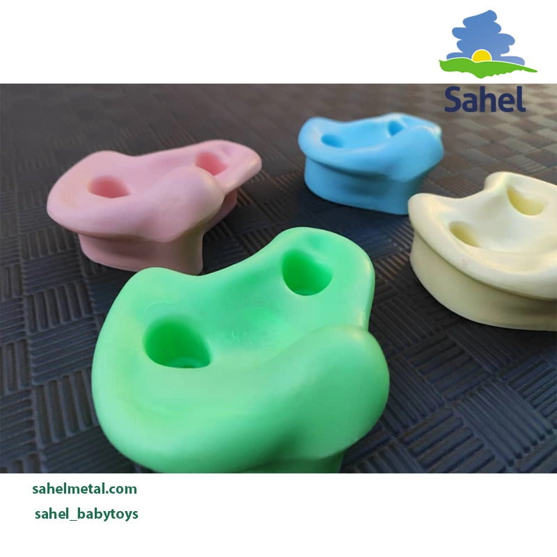 گیره صخره نوردی پلی اتیلنی 2 گیره یا سنگ صخره نوردی پلی اتیلن کودکان